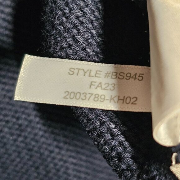 J. Crew Rollneck Ribbed Yarn Fitted Silhouette Sweater Navy Blue Women's Sz. XXS - Picture 11 of 14